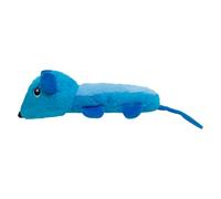 JACK AND VANILLA, Interactive Mouse Toy for Dogs and Cats, Stimulates Play and Exercise, Durable and Lightweight, Easy to Clean, 32 cm, Blue, for All Breeds