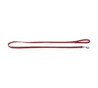 JACK AND VANILLA, Long Dog Lead, Fat Leather, Red, Size 12 mm x 180 cm