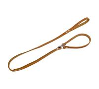 JACK AND VANILLA, Martingale Dog Lead, Fat Leather Model, Cognac, Size 16 mm x 148 cm