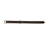 JACK AND VANILLA, Modena Genuine Leather Collar for Small Dogs, Stylish Modern Design, Adjustable, Easy to Care, Reinforced Safety, Size 25 mm x 40 cm, Colour: Beige-XS, Model Modena