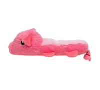 JACK AND VANILLA, Pink Pig Dog Cat Interactive Toy with Integrated Whistle, Soft and Durable, Easy to Clean, 24 cm, Pink for All Breeds