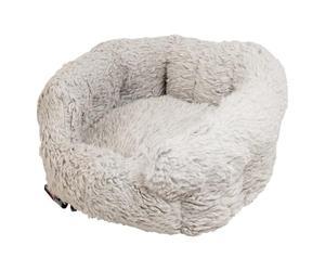 JACK AND VANILLA, Shell Basketball Dog Bed, Grey, Size L, 55 x 42 cm