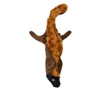 JACK AND VANILLA, Squirrel Plush Toy for Dogs, 20 cm, Realistic Design, Sound and Washable, Great for Interactive Games, Bright Colour, Flatties Model