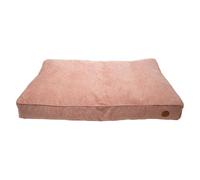 JACK AND VANILLA, Stylish and Modern Dog Bed, Comfortable and Durable, Removable and Washable Cover, Ideal for Large Dogs, Dimensions 120 x 80 cm, Colour: Pink, Timeless Riga