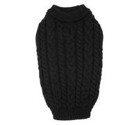 JACK AND VANILLA, Stylish Dog Jumper, Modern Fit, Comfortable and Breathable, Ideal for Walking in the City, XS, Black, 5Th Avenue Dogwalk
