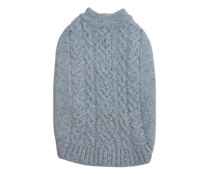 JACK AND VANILLA, Stylish Dog Sweater in Light Blue, Modern Design, Slim Fit, Comfortable and Breathable, Ideal for All Occasions, Large, 5Th Avenue Dogwalk