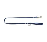 JACK AND VANILLA, Vintage Durable Nylon Dog Lead, 100 cm Length, 20 mm Width, Blue, Stylish Design and Comfortable for Everyday Walks, Vintage Model