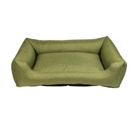 JACK AND VANILLA - Waterproof Dog Sofa - Waterproof, Durable and Comfortable Basket for Small to Large Dogs - Easy to Wash - Colour Green L, 100 x 70 x 26 cm