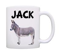 Jack Ass Jackass Donkey Sarcasm Gag Gift Coffee Mug Tea Cup White