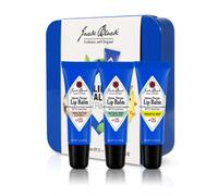 Jack Black Intense Therapy Lip Balm 0.25-Oz. Trio - SPF 25 Sun Protection Lip Moisturizer Hydrating Lip Balm with SPF Lip Sunscreen to Relieve Dry