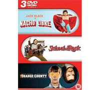 Jack Black Triple: Nacho Libre / School of Rock / Orange County [DVD]