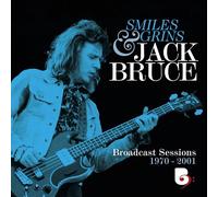 Jack Bruce : Smiles & Grins: Broadcast Sessions 1970-2001 CD Album with Blu-ray