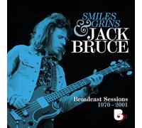 JACK BRUCE - SMILES AND GRINS BROADCAST SESSIONS 1970-2001 4CD/2BLU-RAY VIDEO REMASTERED BOX SET