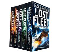 Jack Campbell Lost Fleet Beyond the Frontier Series 5 Books Collection Set (Invincible, Guardian, Leviathan, Dreadnaught, Steadfast)