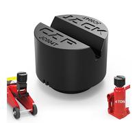 Jack Cap JC004T 2-in-1 Universal 4 Ton Bottle Jack Pad & Floor Jack Pad, Rubber Slotted Pinch Weld Protector Puck, Engineered in USA