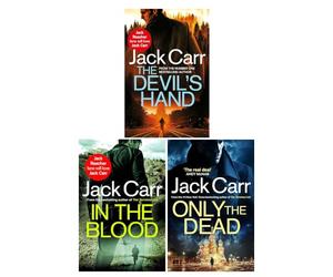 Jack Carr James Reece Series 3 books Collection Set (The Devil's Hand, In The Blood & Only the Dead)