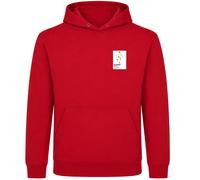 Jack Charlton Leeds United Icon Frame Men's Hoodie - Red / 4XL