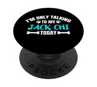 Jack Chis I'm Only Talking To My Jack Chi Today PopSockets Adhesive PopGrip