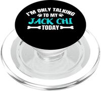 Jack Chis I'm Only Talking To My Jack Chi Today PopSockets PopGrip for MagSafe