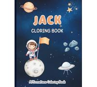 Jack Coloring Book: Affirmations Coloring Book, A Creative Journey of Positive Empowerments