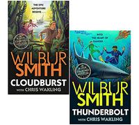 Jack Courtney Adventures Series 2 Books Collection Set by Wilbur Smith (Cloudburst & Thunderbolt)