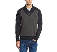 Jack Daniel Men's Jumper, Grey/Black, Small