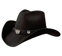 Jack Daniel Wool Cowboy Hat Large Black