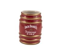 Jack Daniels 844684 Jack Daniels Tennessee Fire Barrel Ceramic Shot Glass