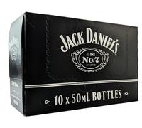 Jack Daniels Bourbon Miniatures 5cl - Pack of 10