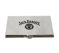 Jack Daniels Business Card Case Chrome