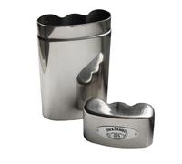 Jack Daniel's Chrome Triple Cigar Tube Long