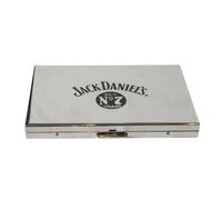Jack Daniels Cigarette Case Chrome