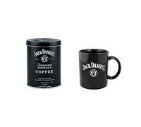 Jack Daniels Coffee and Mug Set (Black/Black, 8.8 oz)