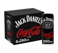 Jack Daniels & Coke 6Pk 5% 6X250ml