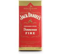 Jack Daniel's Fire Whiskey Liqueur Chocolate Bar, 100 g Goldkenn