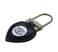 Jack Daniels Leather Keyring With Plaque