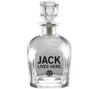 Jack Daniel's Licensed Barware Jack Lives Here Decanter