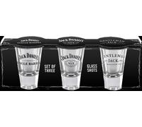 Jack Daniel's Licensed Barware Shot Glass, Set of 3