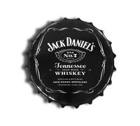 Jack Daniel's Metal Bottle Top Sign for Pubs, Bars, Man Caves - 30cm
