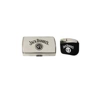 Jack Daniel's mini cigarette case and electronic gas lighter
