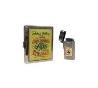 Jack Daniel's Nostalgia gift lighter and cigarette case
