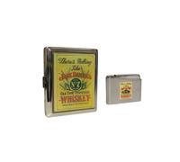 Jack Daniel's Nostalgia gift lighter and cigarette case