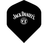Jack Daniel's Officially Licensed Branded Dart Flights | Standard No2 | Original No7 Logo (F3166) 5 Sets off 5