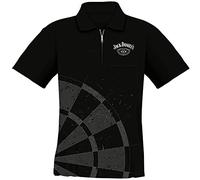 Jack Daniel's Officially Licensed Polo Dart Shirt | Medium (DS1962-M) Black