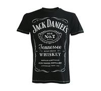 Jack Daniel's Old No. 7 Men T-Shirt Black 3XL, 100% Cotton, Regular