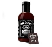Jack Daniels Original BBQ Sauce, Gluten Free, Delicious Marinade, Barbecue Dipping Sauce, No Preservatives, 280g Barbecue Sauce Bottle (Small Version)