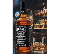 Jack Daniels Personalised Bottle Label/Sticker - Easy to Apply