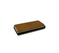 Jack Daniel's tan leather glasses case