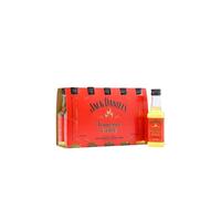 Jack Daniel's - Tennessee Fire Miniatures 10 x 5cl - Whiskey Liqueur 5cl x 10 35% ABV