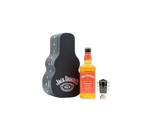 Jack Daniel's - Tennessee Fire Whiskey Liqueur 70cl 35% ABV Guitar Case